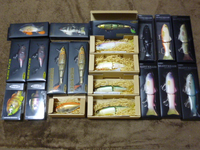デプス deps ウェブメンバー限定ルアー 新品未使用品 超たくさんセット その１