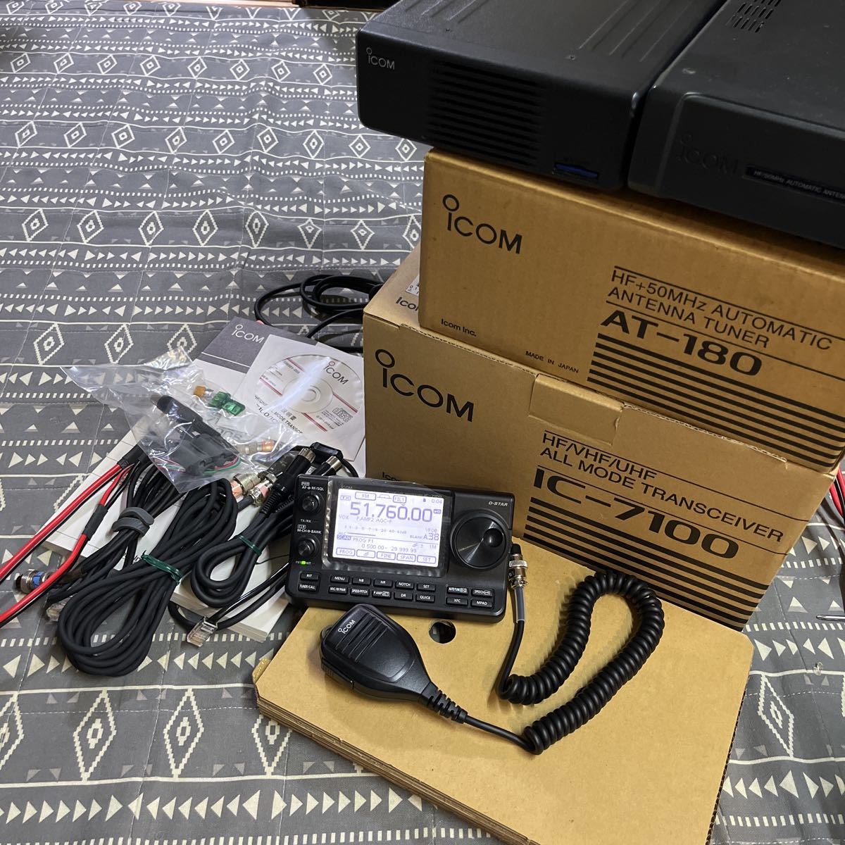 ICOM IC-7100M AT-180セット ICOM ic−7100 AT−180セット IC-7100 【公式通販】