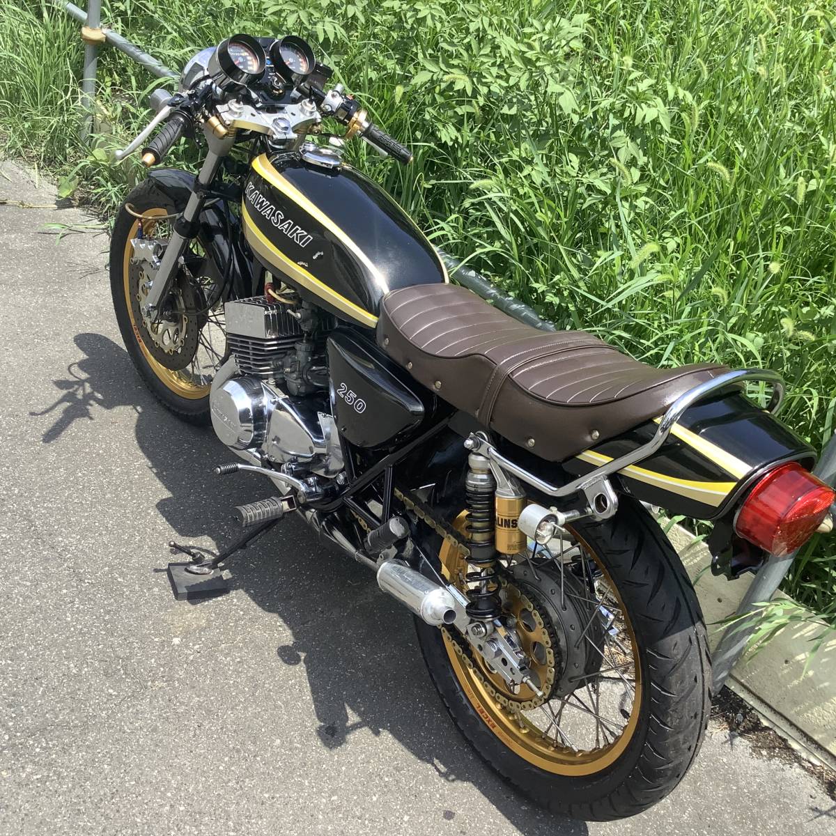 国内 KH250 改400Eg フルカスタム フルレストア車 検 KH400 350SS Z1