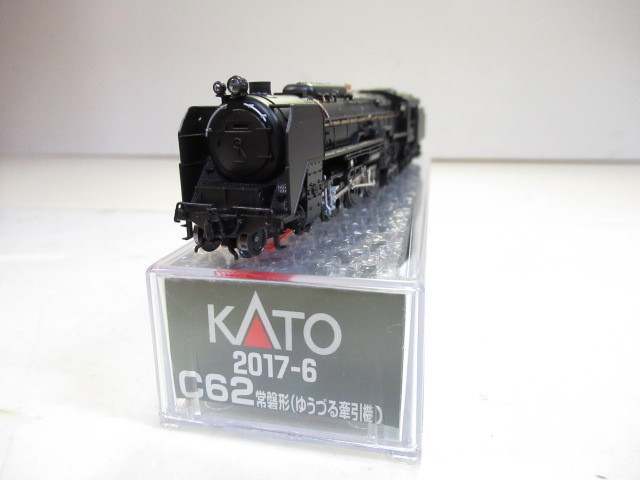 KATO 2017-6 C62 常磐形 ゆうづる牽引機 C62 2017-6 KATO 中古 ゆう