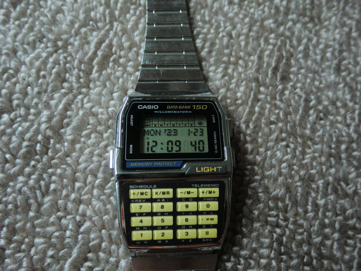 1円オークション開催中♪】 Casio カシオ データバンク 150 DBC-1500