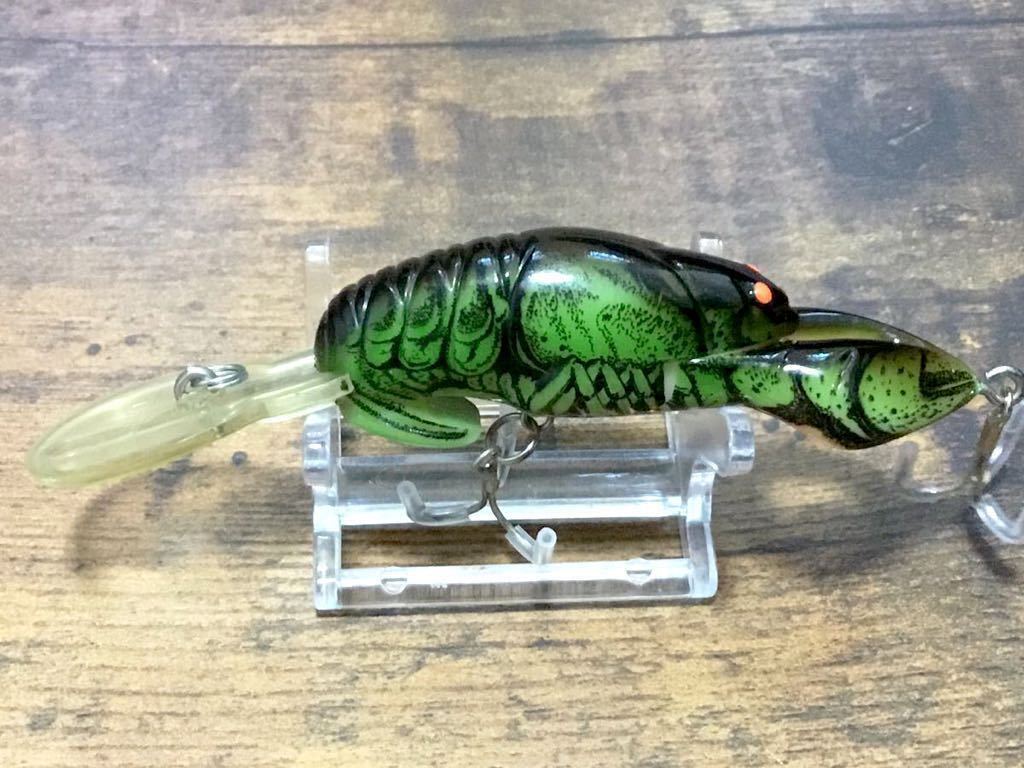 OLD/Daiwa/THE-RIGANI/緑/約7㎝・約12g/美品/オールド/ダイワ/ザ・リガニー/(B級/シマノ/ヨーヅリ/リョービ/オリムピック)