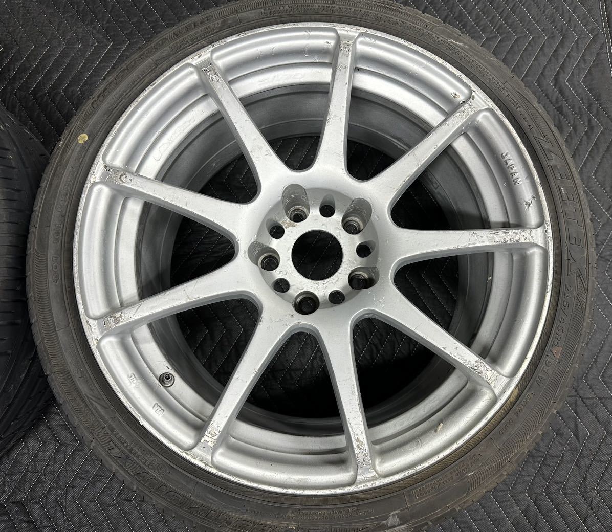 WedsSport ウェッズスポーツ SA-70 17インチ 9J+10 2本セット PCD114.3 