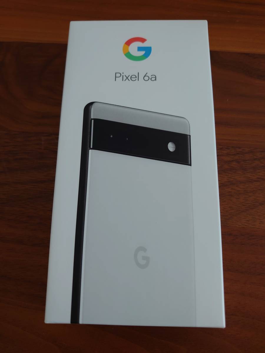 送料無料 即決有 Google Pixel 6a Chalk SIMフリー 8/14購入 一括