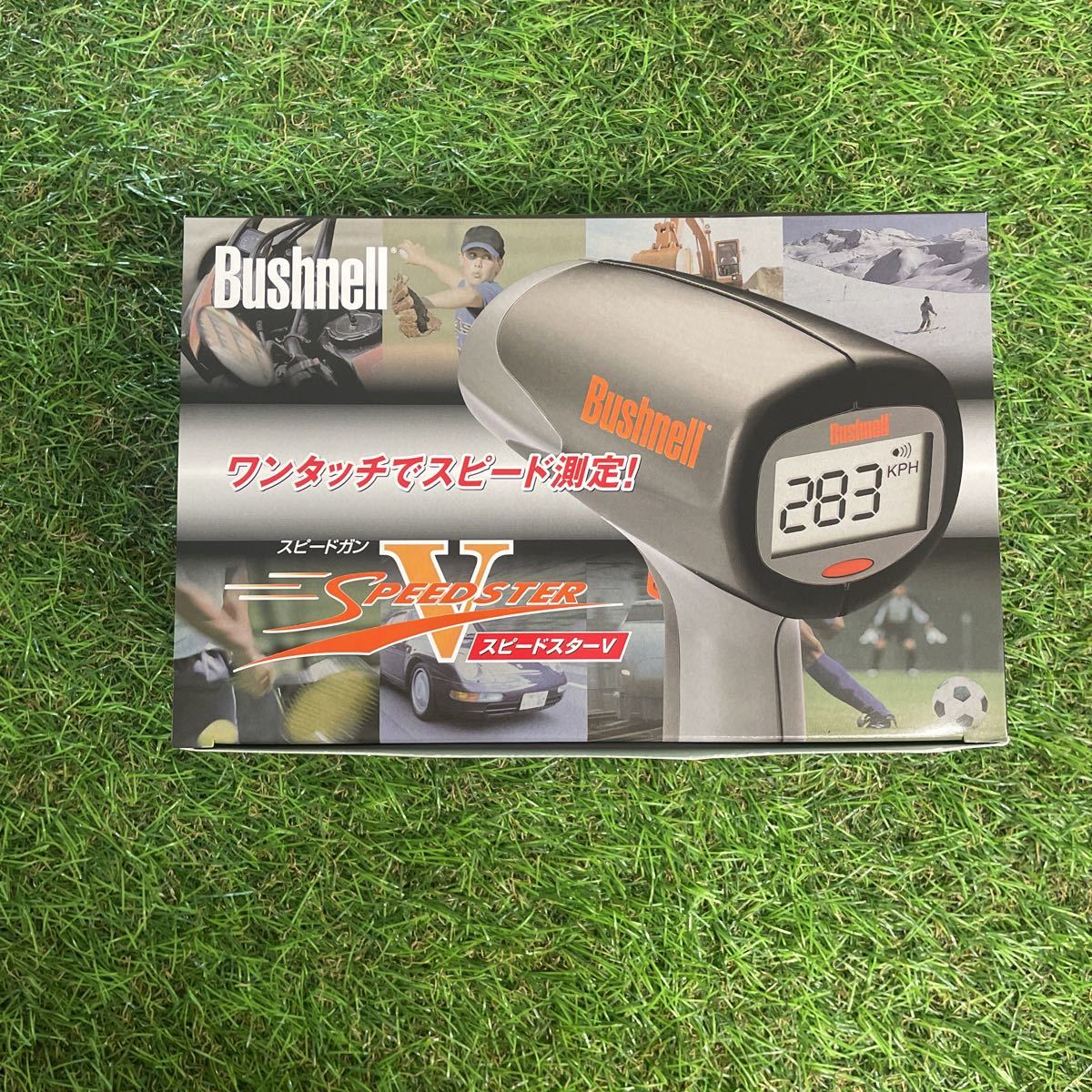 SK63 Bushnell ブッシュネル スピードガン スピードスターV 109×213×152mm スポーツ 携帯型測定機 未使用 展示品 測定機