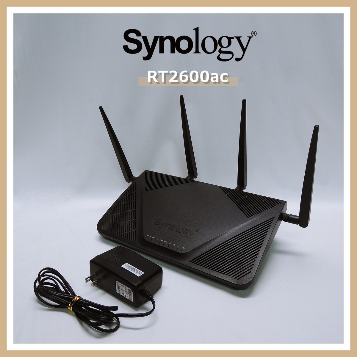 RT2600ac Synology 無線ルーター Router wifiルーター［1500Mbps 2600