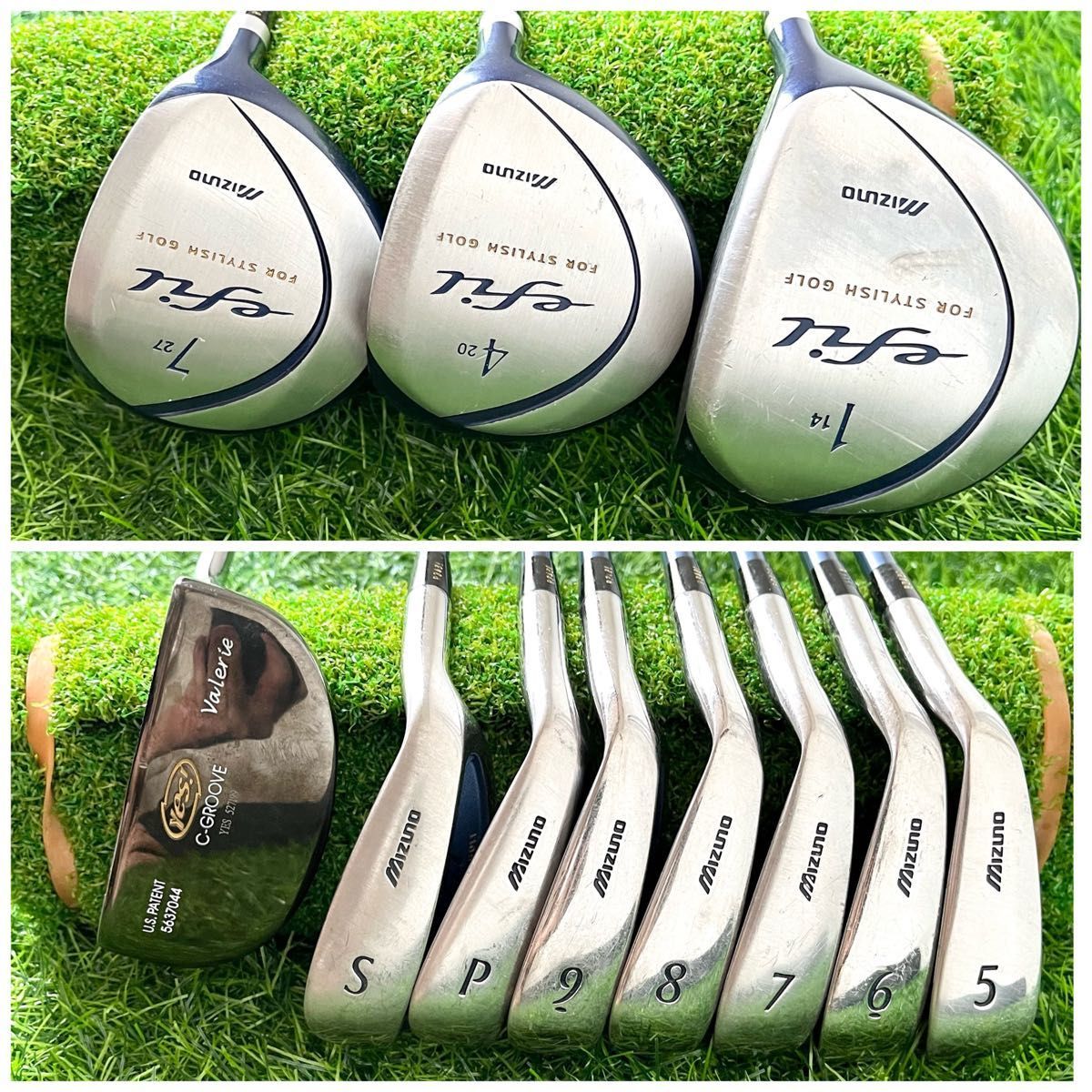 MIZUNO ミズノ efil エフィル レディースゴルフクラブ11本セット L 