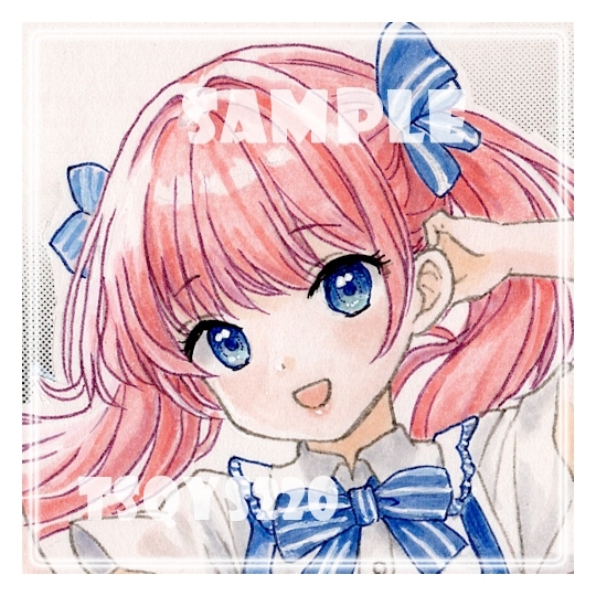 手描きイラスト ハガキサイズ