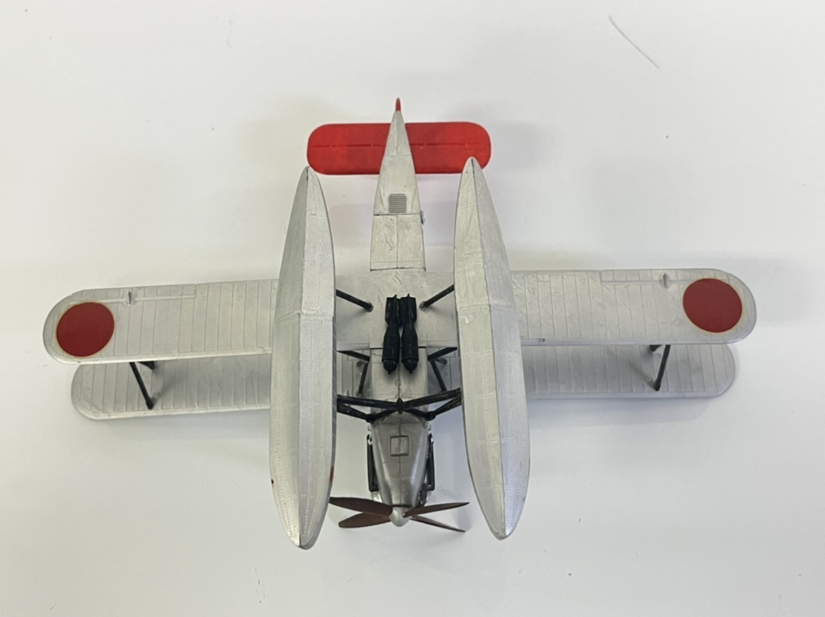 コレクター放出品！1/72 日本海軍 川西九四式 水上偵察機 完成品