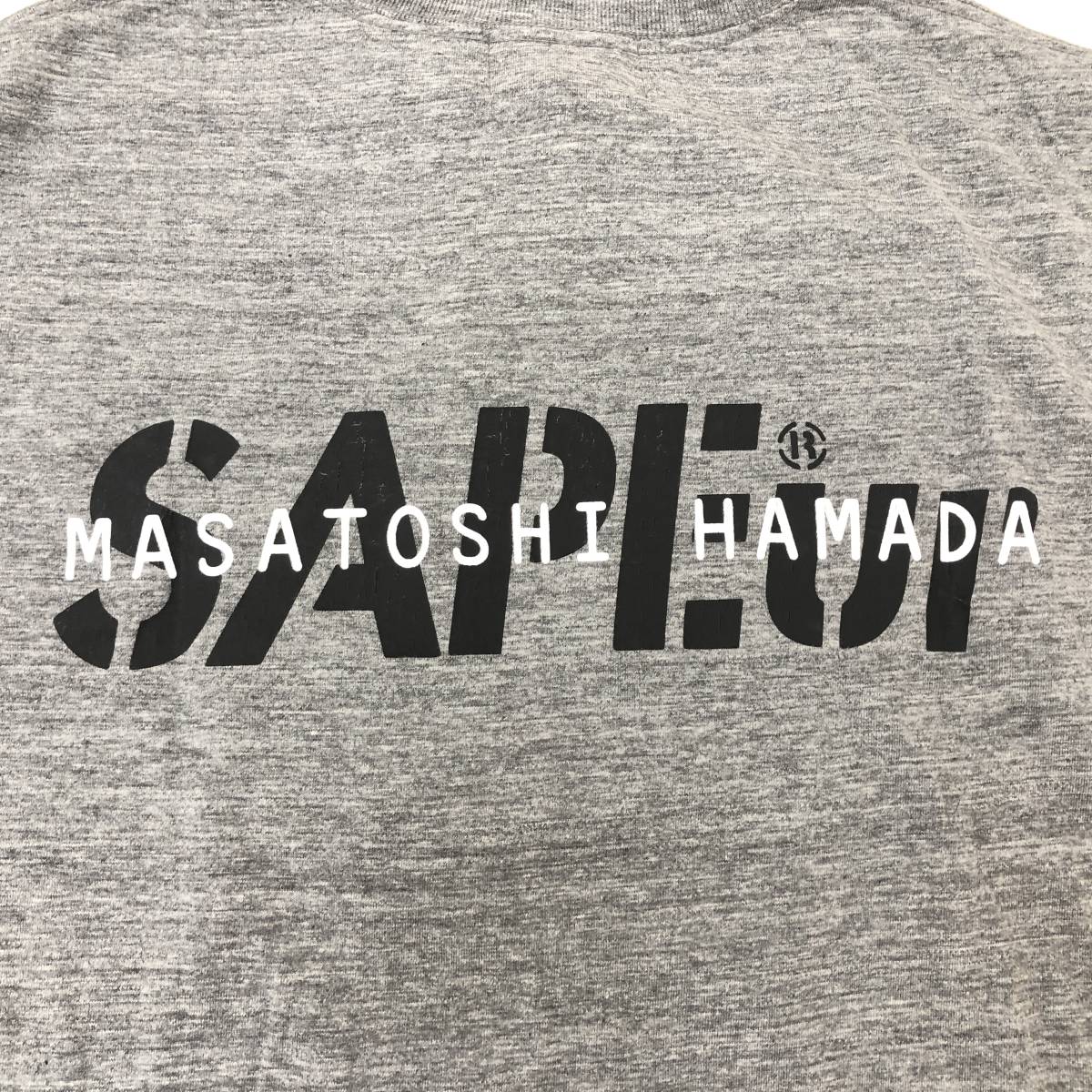 1円～】SAPEur×HAMADA MASATOSHI T-Shirt A0022-122 Lサイズ メンズ