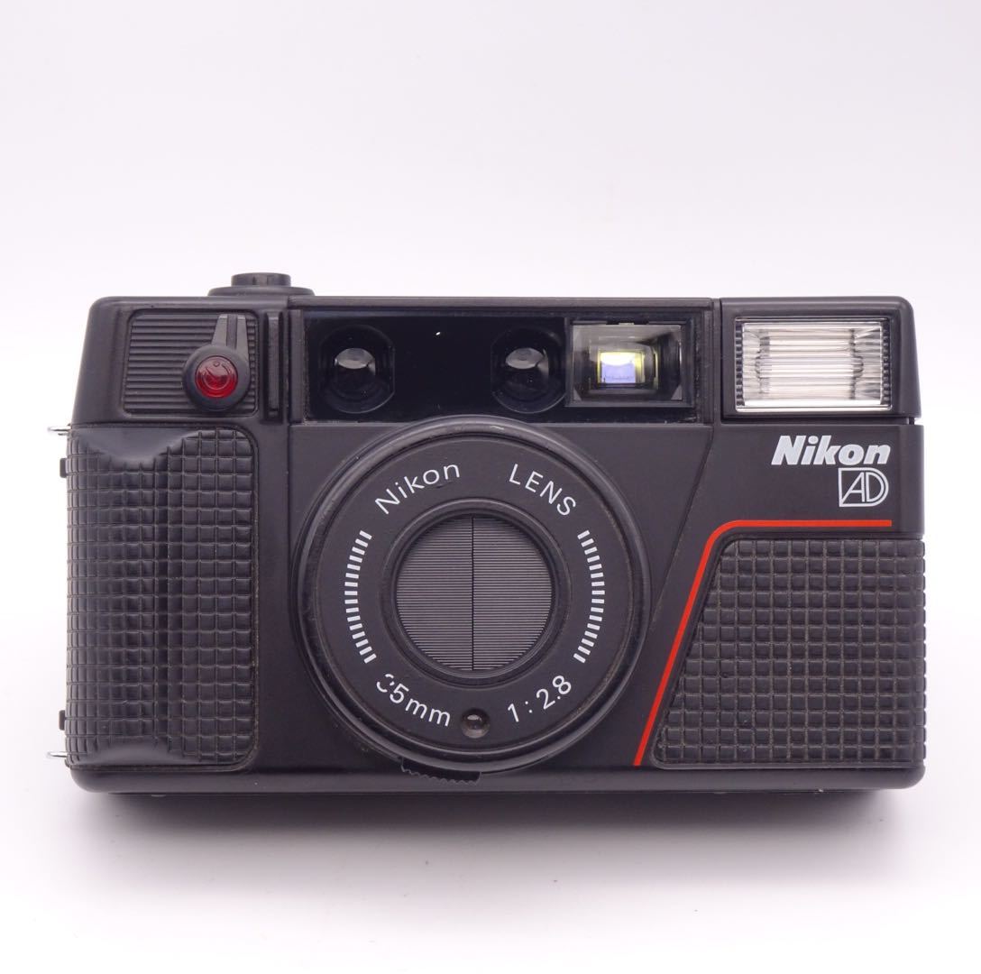 【完動美品】Nikon L35AD2 フィルムカメラ 動作確認済み 完動美品】 Nikon L35AD2 コンパクトフィルムカメラ ニコン 単焦点