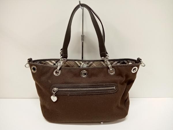 BURBERRY BLUE LABEL バーバリーブルーラベル ハンドバッグ ブラウン