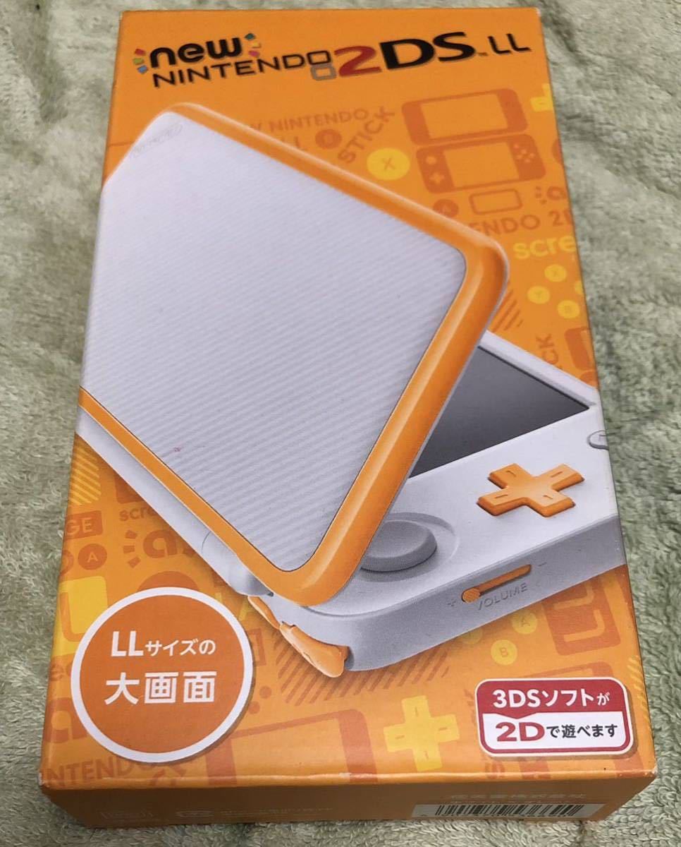  NEW NINTENDO 2DSLL本体色ホワイト&times;オレンジ 品 ＋HORI製スリムハードポーチ 品(ニンテンドー3DS LL本体)｜売買されたオークション情報、yahooの商品情報をアーカイブ公開 - オークファン ニンテンドー3DS LL本体