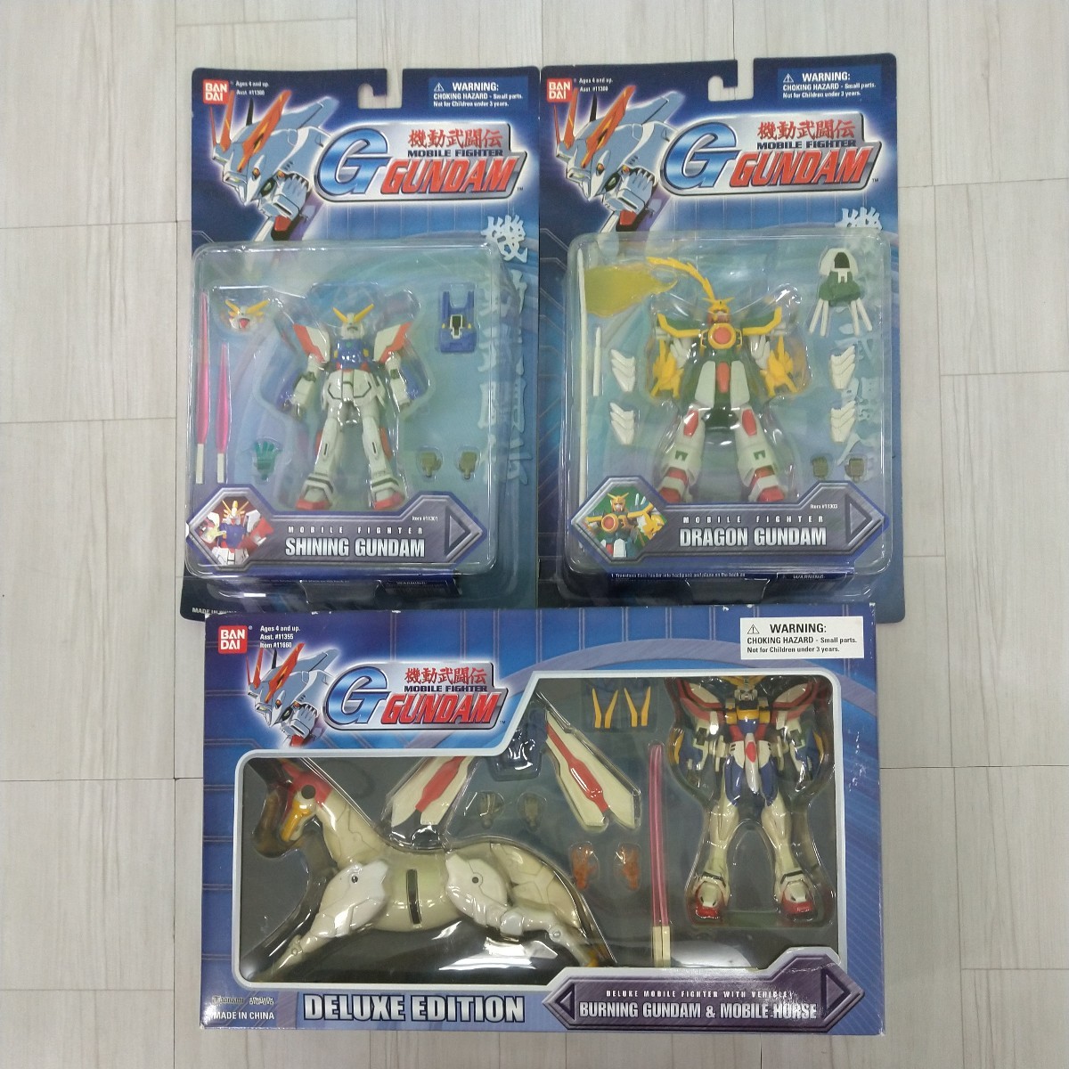 未開封 バンダイ 海外製 フィギュア Gガンダム まとめ売り 