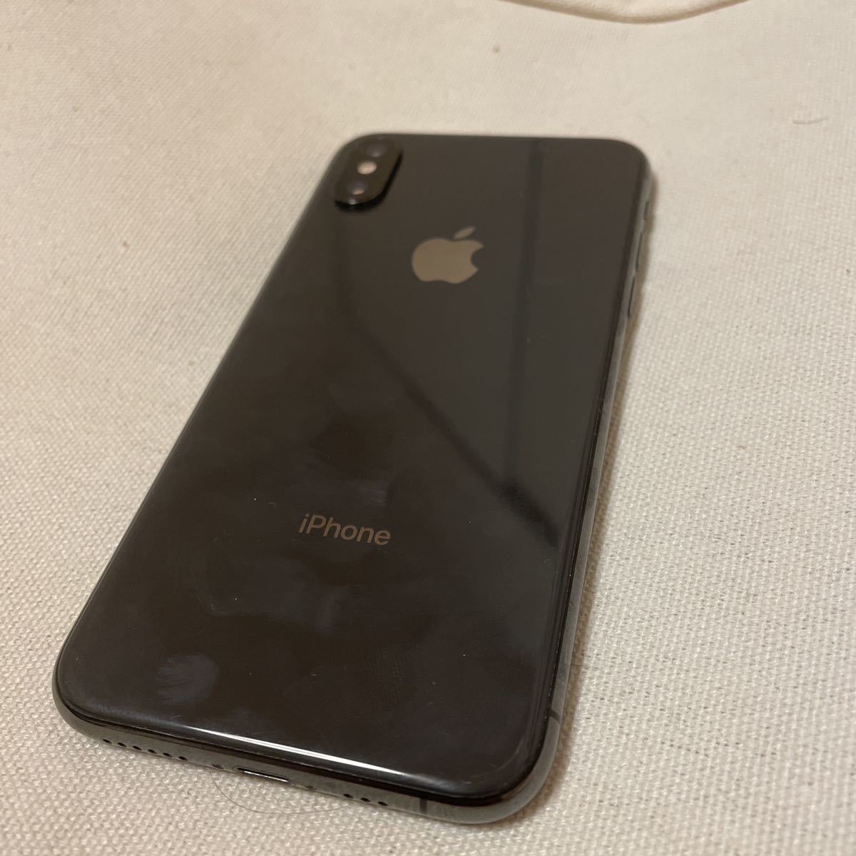 iPhone Xs 64GB スペースグレイ 画面割れ カメラ割れ有] 【公式通販】