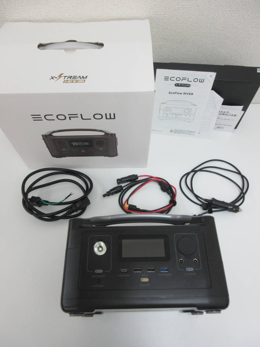 中古 エコフロー リバー Ecoflow River ECOFLOW ポータブル電源 
