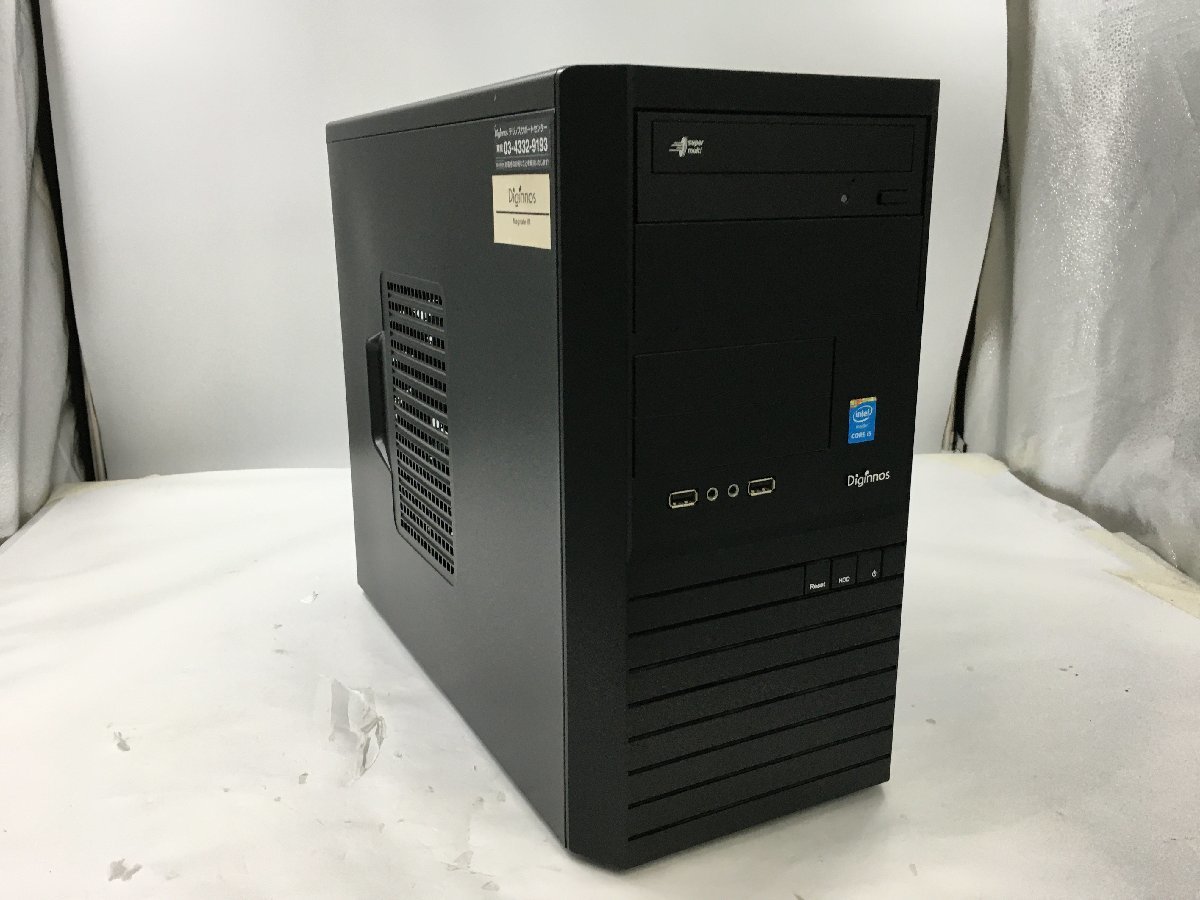 ♪▲【DIGINNOS デジノス】デスクトップPC/Core i5 4590(第4世代)/HDD 500GB Magnate IM Blanccoにて消去済み 0821 D 22