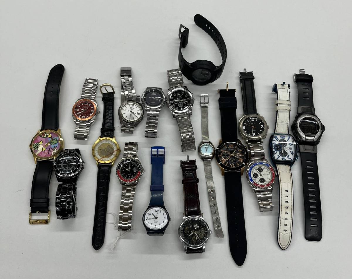 275-MH92)中古 現状品 ジャンク 腕 時計 17点 まとめ売り 状態 悪い 説明必読 GSHOCK GT-001 AWG-M520BB SEIKO シチズン ジーショック 