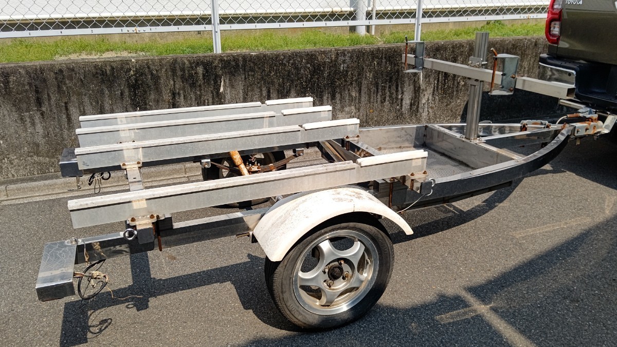 アルミトレーラー☆ジェットスキー☆水上バイク☆ボート☆船台☆書類 
