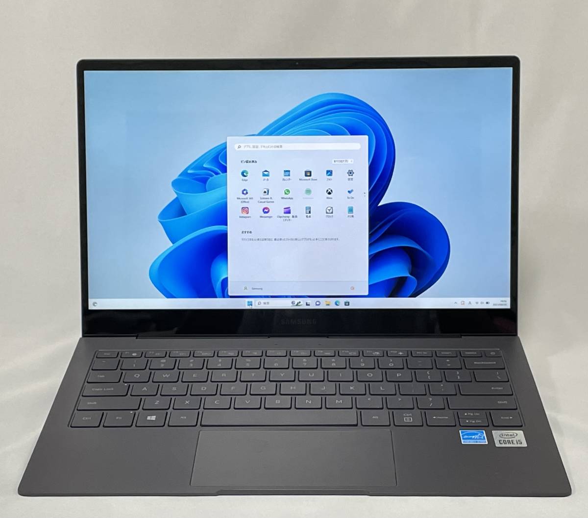 ジャンク扱い 稀品 軽い SAMSUNG Galaxy Book S , CPU i5 / MEM 8GB 