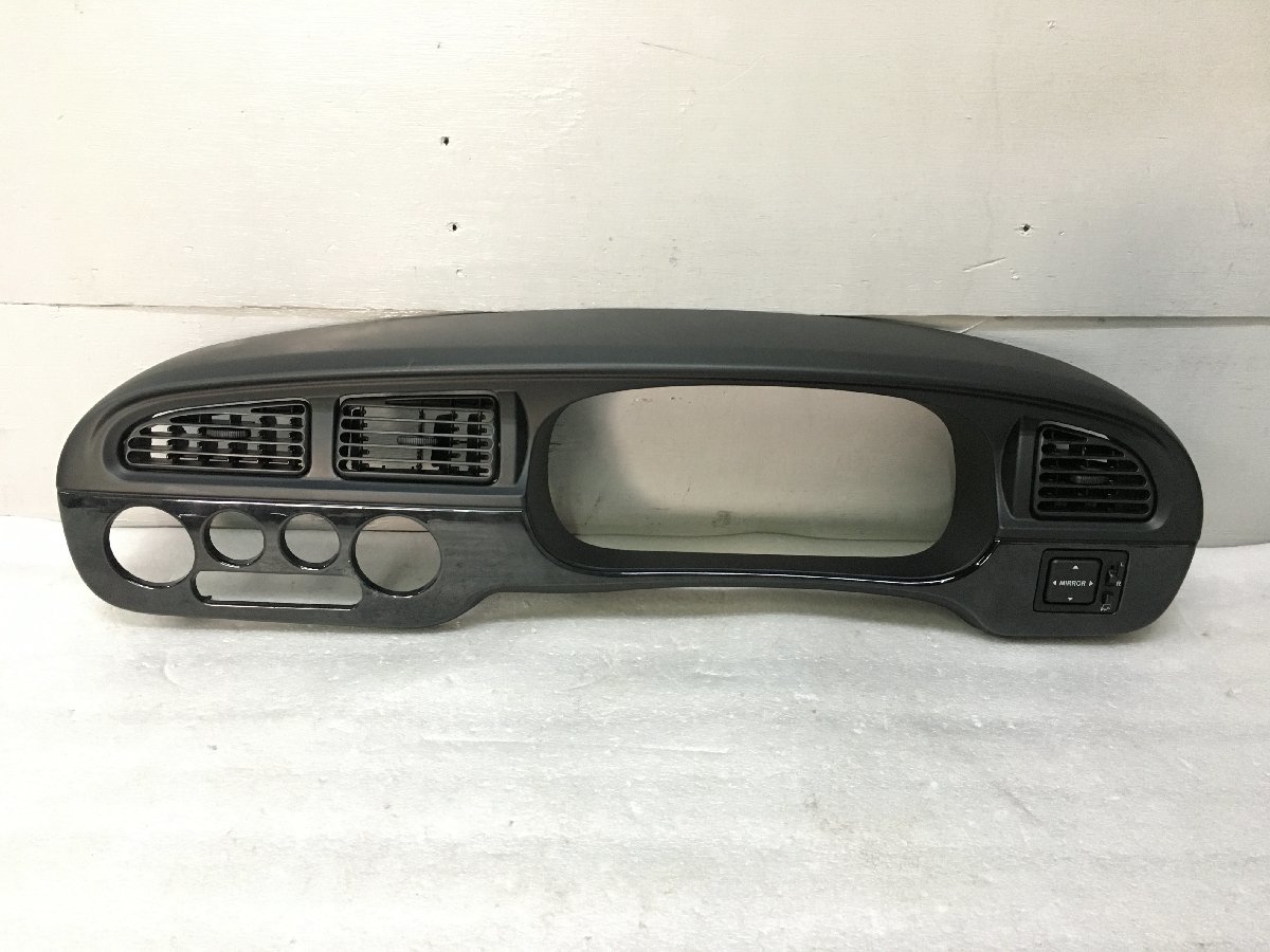 ミラジーノ L700S オーディオパネル メーターフード ブラックウッド