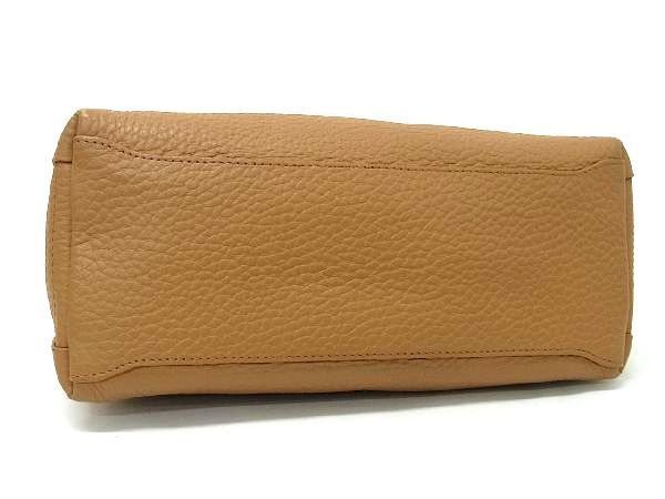 1円 □美品□ FURLA フルラ カプリッチョ レザー 2WAY ハンドバッグ 