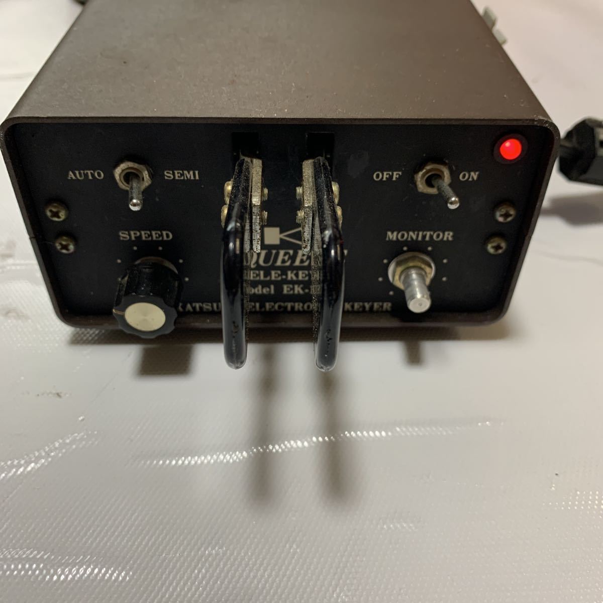 KATSUMI スクイズ キーEK-150 EK-150 KATSUMI ELE-KEY model EK keyer