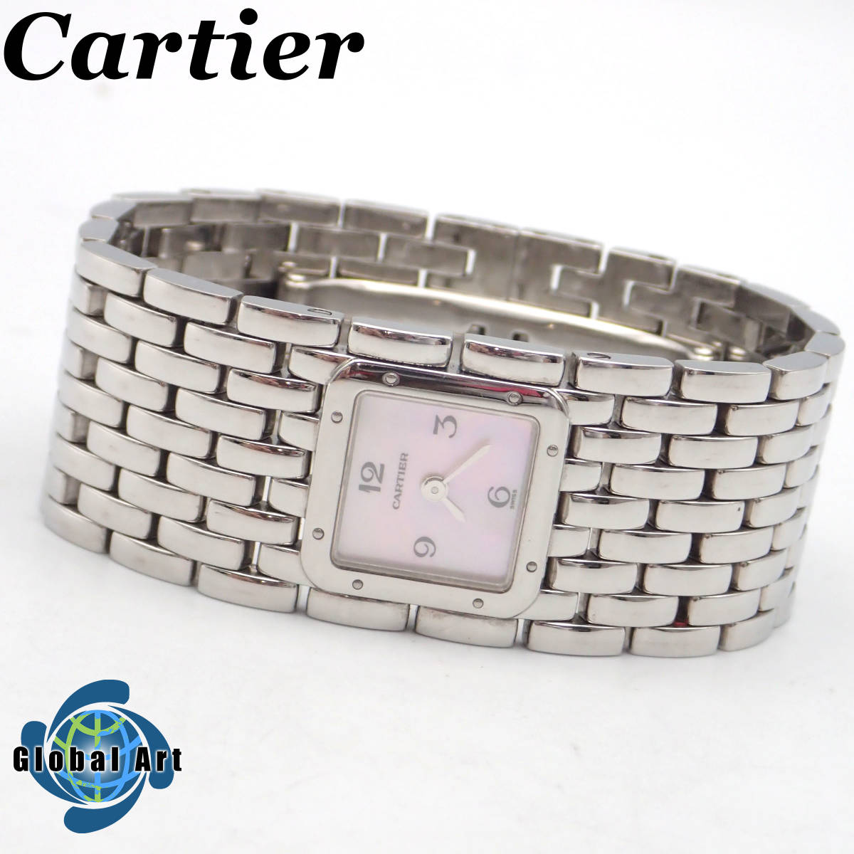 う06470/Cartier カルティエ/パンテール/リュバン/クオーツ/レディース 