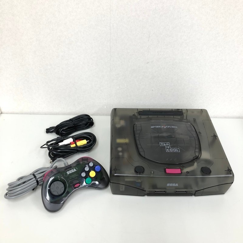 セガサターン HST-3220 SEGA スケルトン ゲーム 本体 SATURN クリア 
