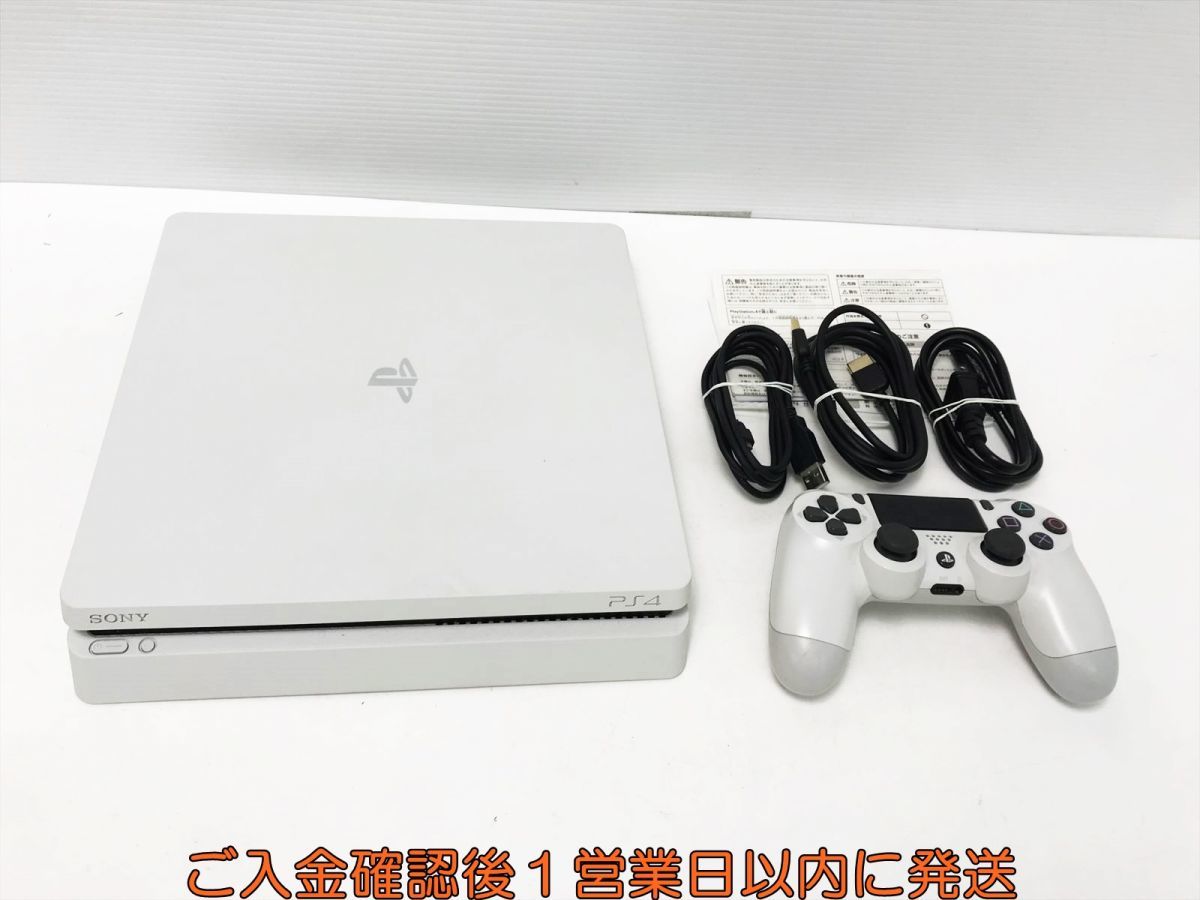 1円】PS4 本体/コントローラー セット 500GB ホワイト SONY 