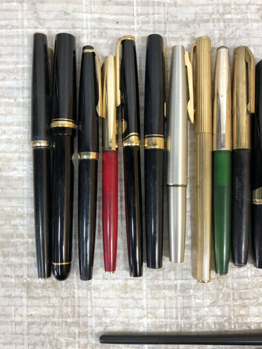 万年筆　まとめ売り 14k 18k 21k ジャンク 万年筆 まとめて22点 ジャンク 大量セット 中古品まとめ売り 【公式通販】