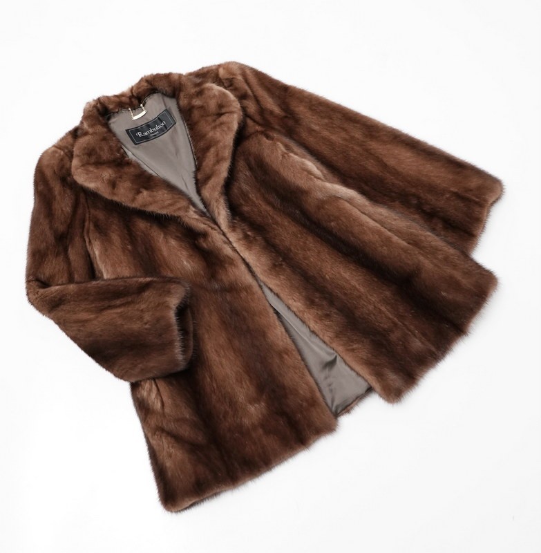 GN9736▽ランブルトン Rambulton*デミバフミンク MINK*最高級毛皮 