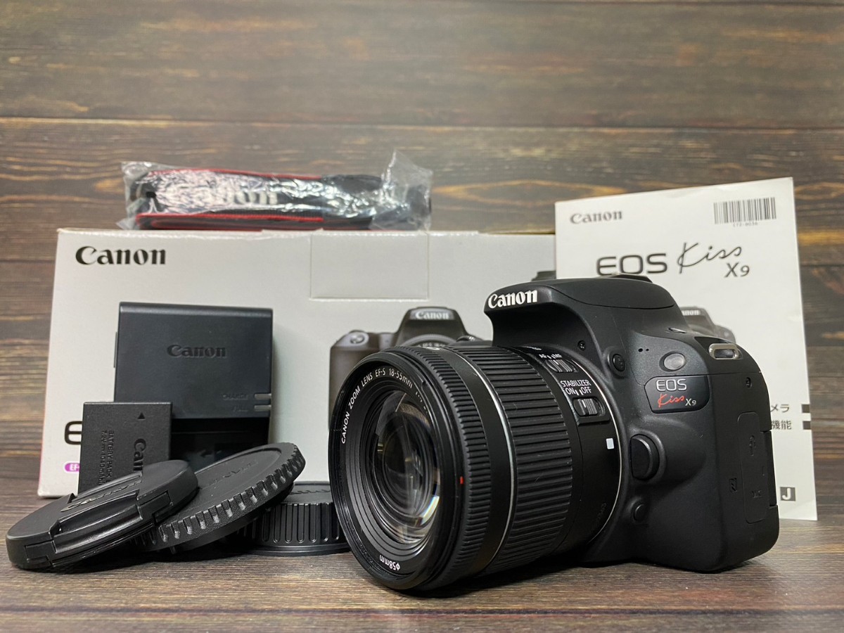 Canon キヤノン EOS Kiss X9 レンズキット デジタル一眼レフカメラ 元