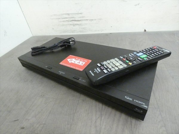500GBシャープAQUOS BDレコーダー☆BD-NW510☆リモコン付 7 500GB☆17年☆シャープ/SHARP/AQUOS☆HDD/BDレコーダー☆BD-NW510