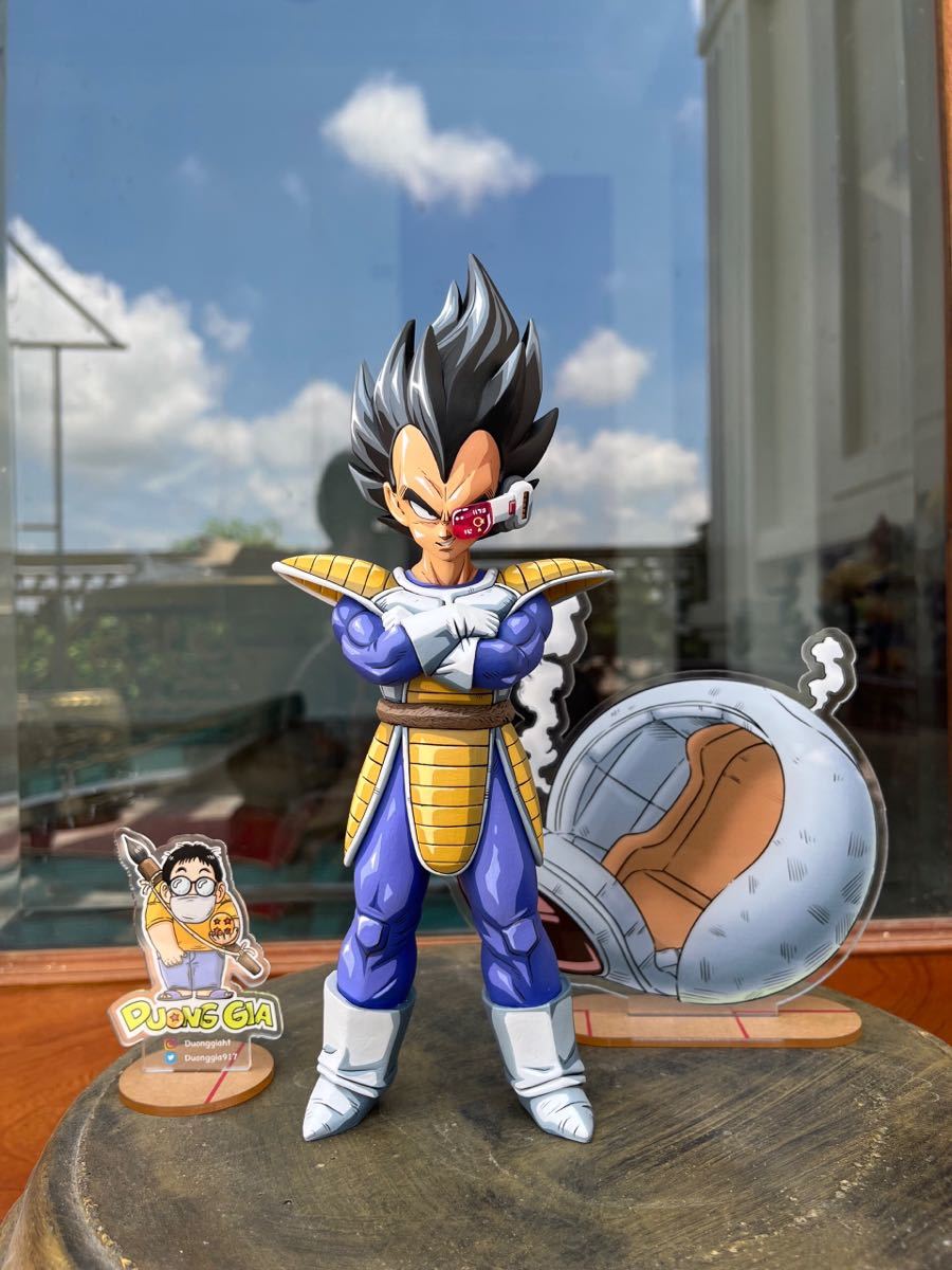 ドラゴンボール 2次元塗装 二次元ベジータ A賞 リペイントフ ィギュア