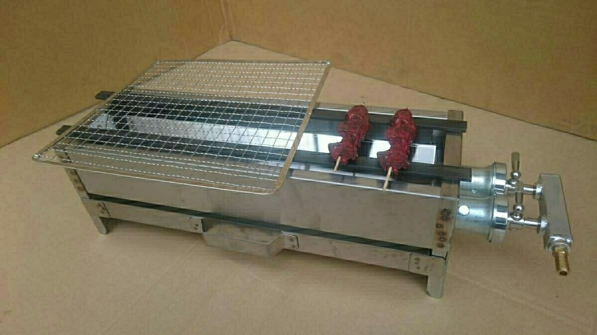 串焼き機 焼き鳥グリル 五平餅 LPG ガス 炉端焼き やきとり焼器