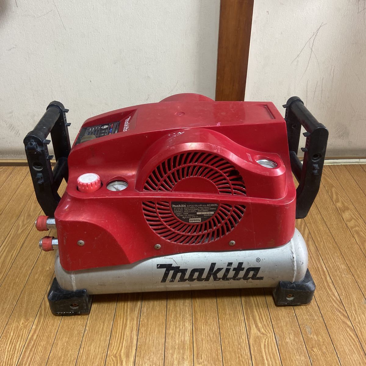 makita マキタ マキタエアーコンプレッサー AC460XL 50/60Hz 電源コード切断 ジャンク品