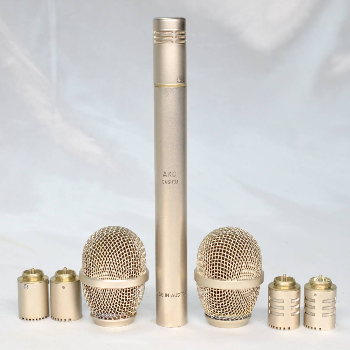  A 条件達成 次回 BBC仕様 AKG C451EB 専用カプセル5個 CK1 2 CK2 2 CK22 1 付属 グリルボール 2 アンプボディ 1(コンデンサーマイク)｜売買されたオークション情報、yahooの商品情報をアーカイブ公開 - コンデンサーマイク