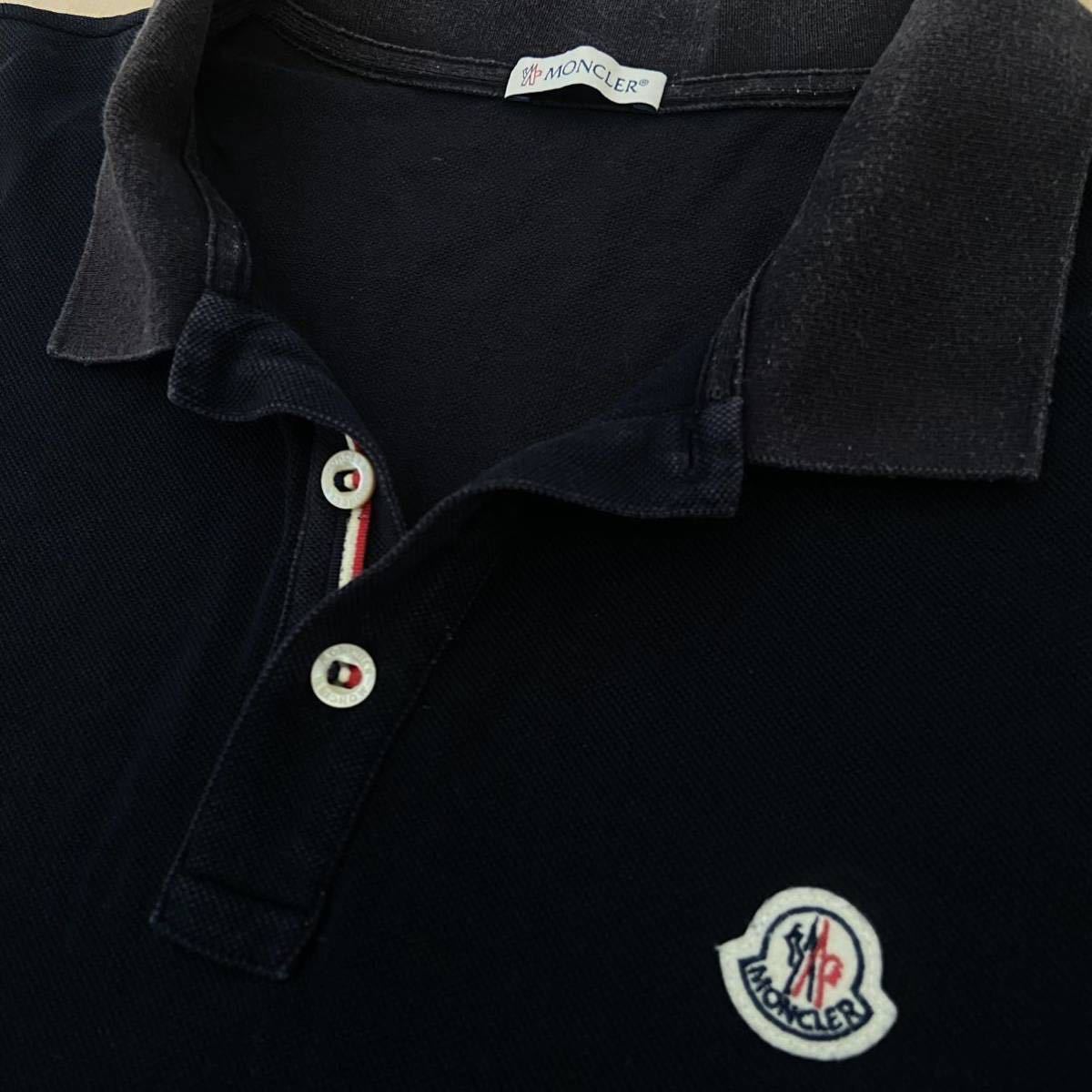 ☆希少サイズ MONCLER モンクレール メンズ 半袖 ポロシャツ XXL 梱包 