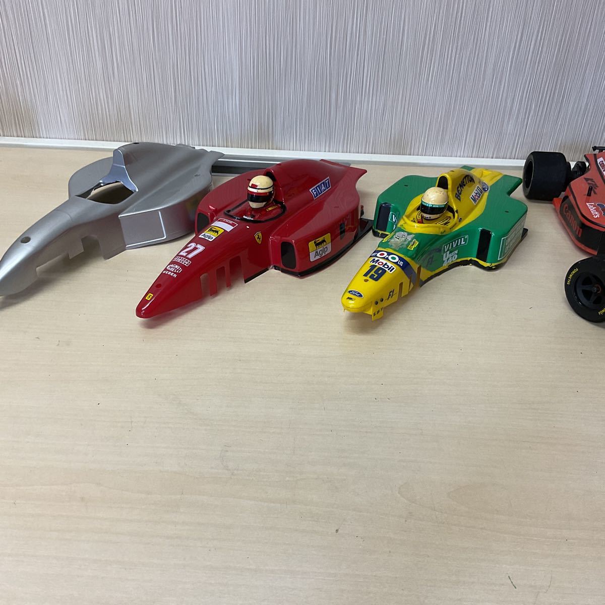 KE63- 電動 ラジコン バギー KYOSHO F-1 本体　カバー まとめ 動作未確認 現状保管品 ジャンク品