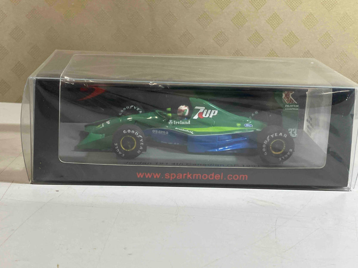  本体 Spark model 1/43 Jordan 191 4th Canadian GP 1991 スパークモデル ジョーダン(レーシングカー)｜売買されたオークション情報、yahooの商品情報をアーカイブ公開 - オークファン レーシングカー