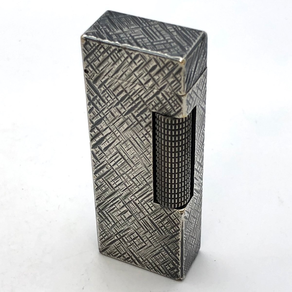 1円～/dunhill/ダンヒル/ローラー/シルバーカラー/ガスライター/喫煙具/喫煙グッズ/コレクション/ジャンク/H032