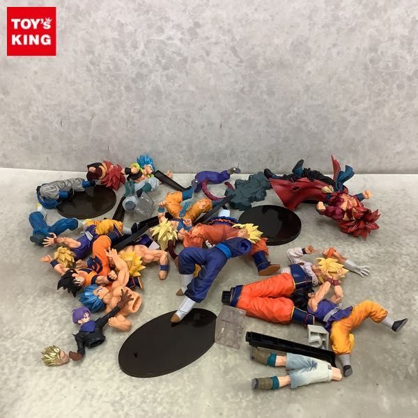 1円〜 訳あり ジャンク ドラゴンボール フィギュア トランクス 孫悟空 超サイヤ人 ベジット 他