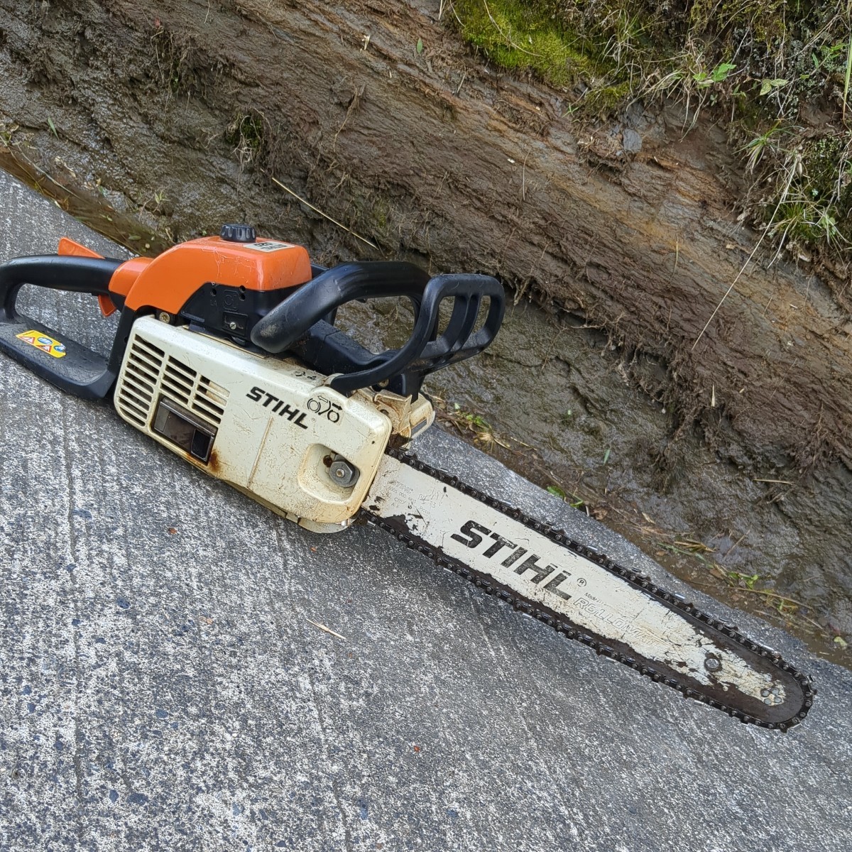 スチール STIHL チェーンソー 020 ジャンク