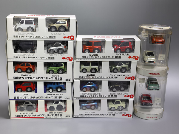 送料無料！◆TAKARAタカラ◆チョロＱ◆日産オリジナルチョロＱシリーズ◆第1弾～6弾◆計11組22台