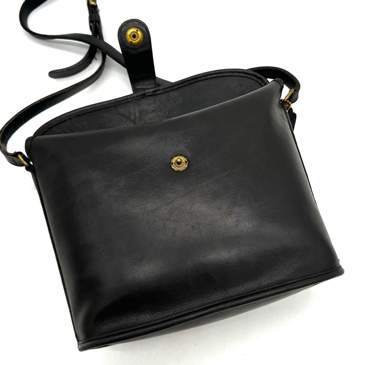 美品 COACH オールドコーチ ショルダーバッグ バナキュラ ドイツホック