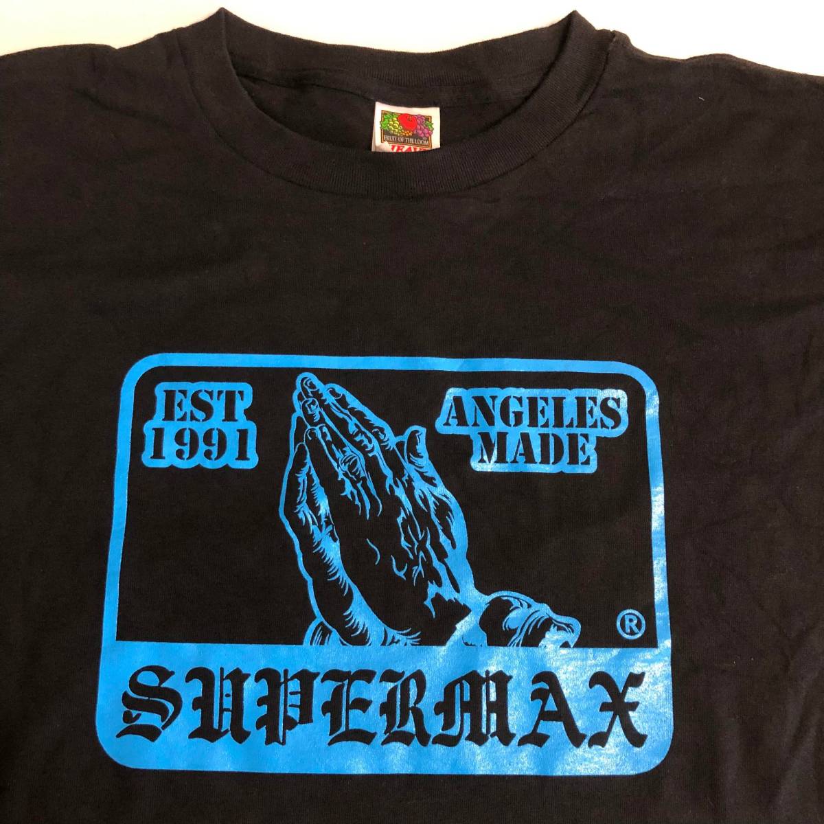 ◎ステッカー付!SUPERMAX HARDWARE L スーパーマックス OGTシャツ 