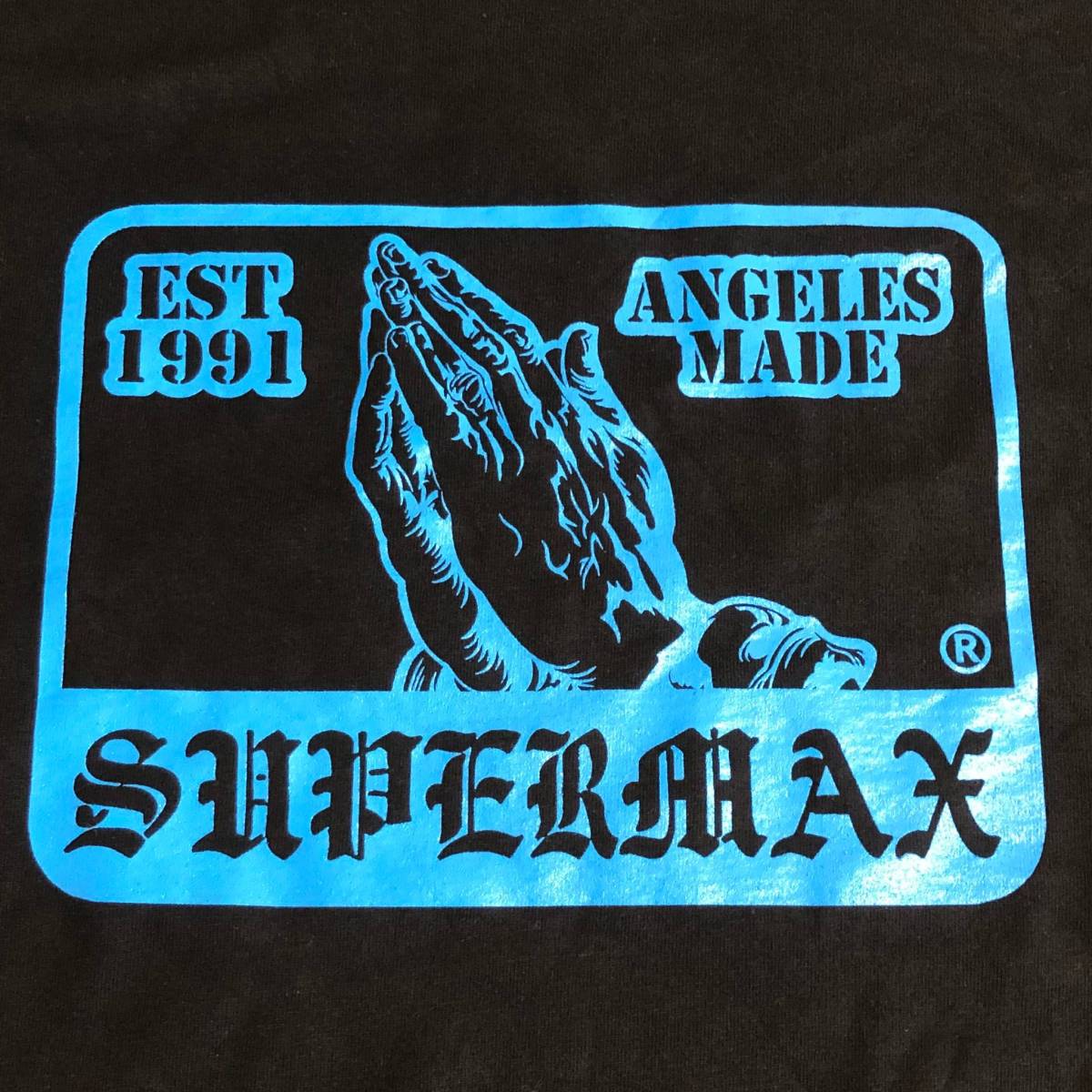 ◎ステッカー付!SUPERMAX HARDWARE L スーパーマックス OGTシャツ 