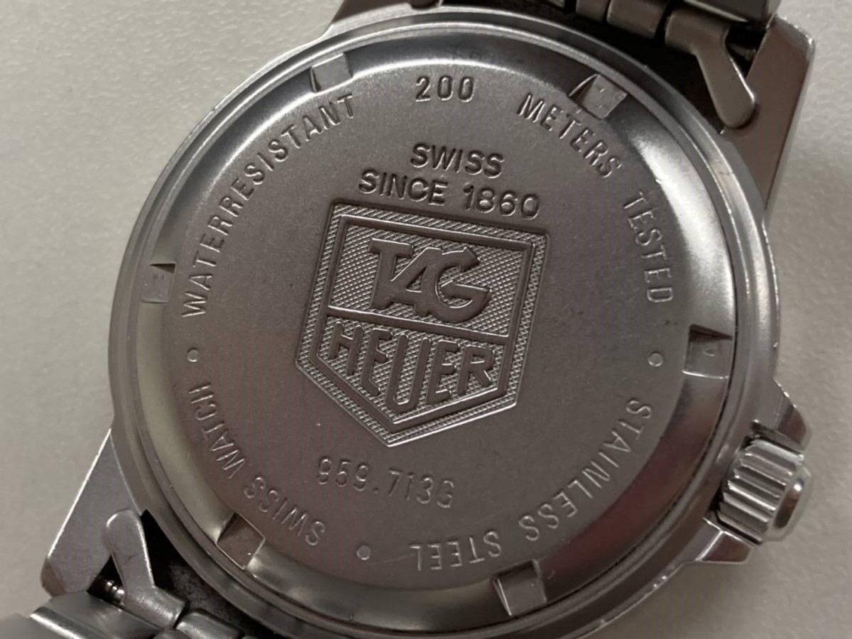 可動品 TAG HEUER Professional 200m 959.713G SWISS SINCE 1860