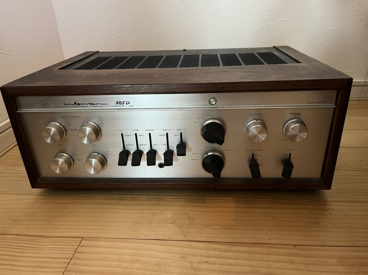LUXMAN ラックスマン SQ 38FD インテグレーテッドアンプ 動作未確認